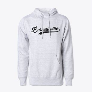 Burnettsville Indiana Vintage Team Cotton Hoodie Sweatshirt