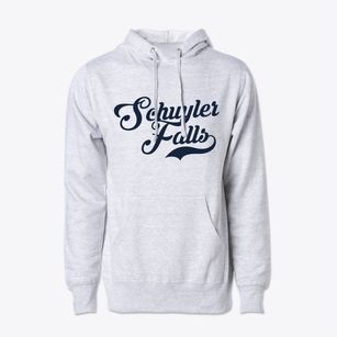 Schuyler Falls New York Vintage Team Cotton Hoodie Sweatshirt