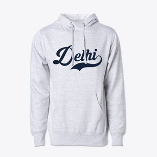 Delhi Iowa Vintage Team Cotton Hoodie Sweatshirt