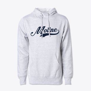 Moline Kansas Vintage Team Cotton Hoodie Sweatshirt