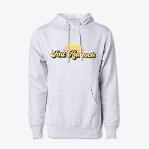 Fort Hancock Texas Sublime Sunset Cotton Hoodie Sweatshirt