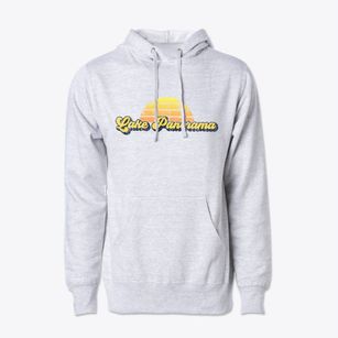 Lake Panorama Iowa Sublime Sunset Cotton Hoodie Sweatshirt