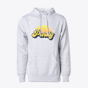 Purdy Washington Sublime Sunset Cotton Hoodie Sweatshirt
