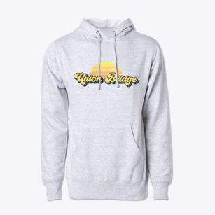 Union Bridge Maryland Sublime Sunset Cotton Hoodie Sweatshirt