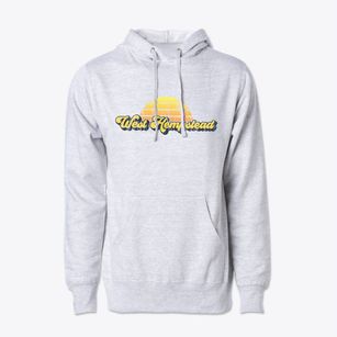 West Hempstead New York Sublime Sunset Cotton Hoodie Sweatshirt