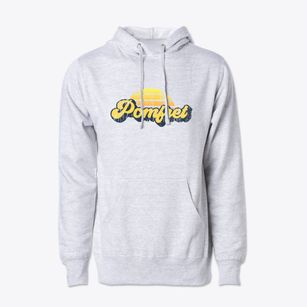 Pomfret New York Sublime Sunset Cotton Hoodie Sweatshirt