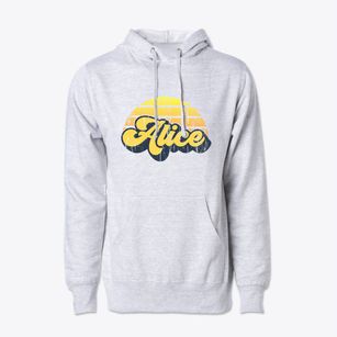 Alice North Dakota Sublime Sunset Cotton Hoodie Sweatshirt