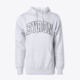 Byron Georgia Trendy Block Cotton Hoodie Sweatshirt