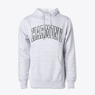 Harmony Rhode Island Trendy Block Cotton Hoodie Sweatshirt
