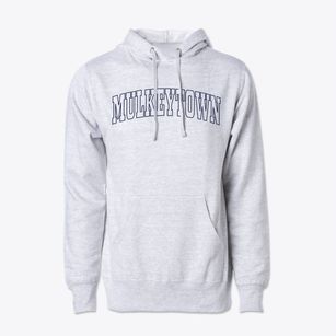 Mulkeytown Illinois Trendy Block Cotton Hoodie Sweatshirt