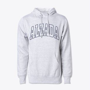 Alzada Montana Trendy Block Cotton Hoodie Sweatshirt