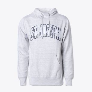 St. Joseph Michigan Trendy Block Cotton Hoodie Sweatshirt