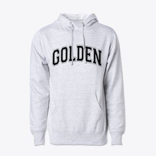 Golden Illinois Varsity Cotton Hoodie Sweatshirt