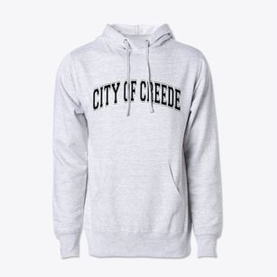 City Of Creede Colorado Varsity Cotton Hoodie Sweatshirt