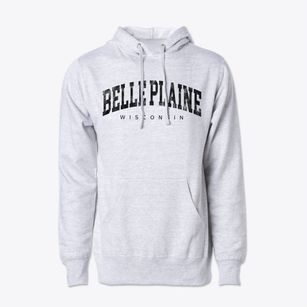 Belle Plaine Wisconsin Urban Vibe Cotton Hoodie Sweatshirt