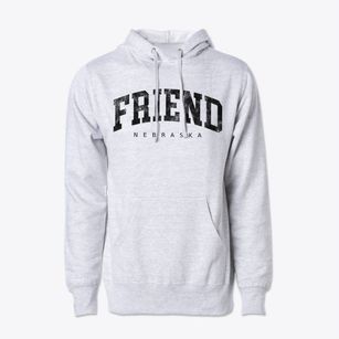 Friend Nebraska Urban Vibe Cotton Hoodie Sweatshirt