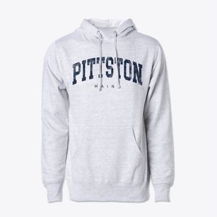 Pittston Maine Urban Vibe Cotton Hoodie Sweatshirt
