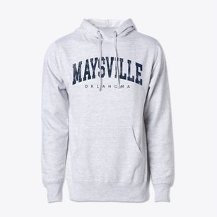 Maysville Oklahoma Urban Vibe Cotton Hoodie Sweatshirt