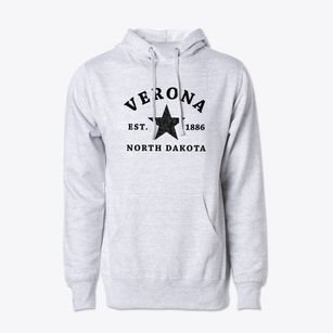 Verona North Dakota Star Cotton Hoodie Sweatshirt