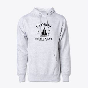 Okoboji Iowa Yacht Club Cotton Hoodie Sweatshirt