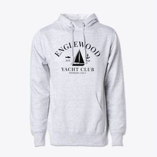 Englewood Florida Yacht Club Cotton Hoodie Sweatshirt