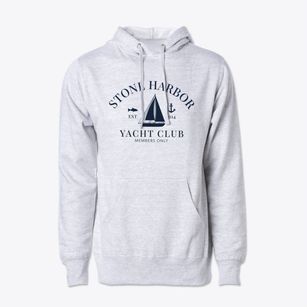Stone Harbor New Jersey Yacht Club Cotton Hoodie Sweatshirt