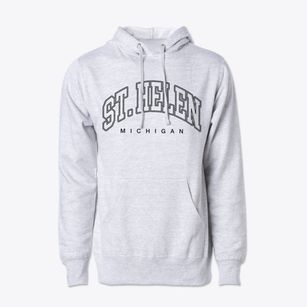 St. Helen Michigan Inline Cotton Hoodie Sweatshirt