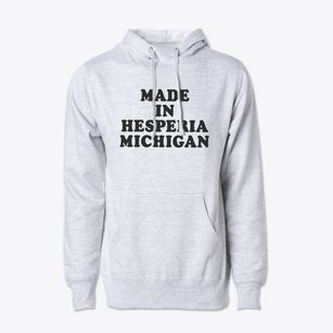 Hesperia Michigan Classic 70s Cotton Hoodie Sweatshirt