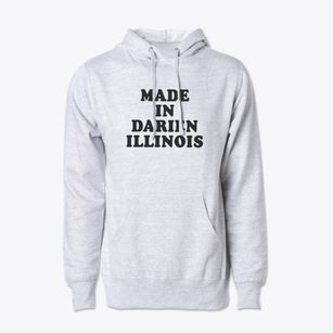 Darien Illinois Classic 70s Cotton Hoodie Sweatshirt