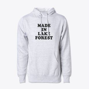 Lake Forest Illinois Classic 70s Cotton Hoodie Sweatshirt