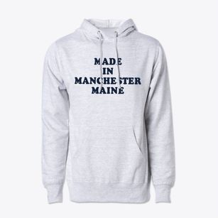 Manchester Maine Classic 70s Cotton Hoodie Sweatshirt