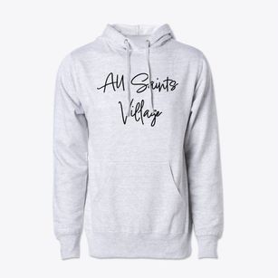 All Saints Village Missouri Freestyle Cotton Hoodie Sweatshirt