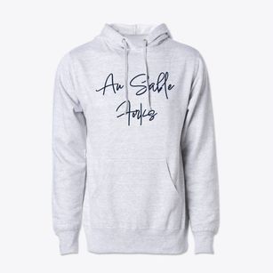 Au Sable Forks New York Freestyle Cotton Hoodie Sweatshirt