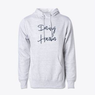 Dering Harbor New York Freestyle Cotton Hoodie Sweatshirt