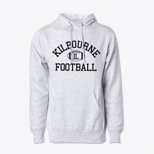 Kilbourne Illinois Football Cotton Hoodie Sweatshirt