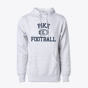 Pike Illinois Football Cotton Hoodie Sweatshirt