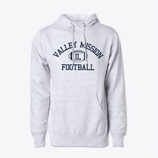 Valley Mission Illinois Football Cotton Hoodie Sweatshirt
