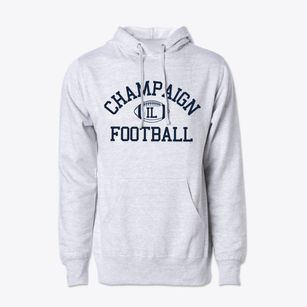 Champaign Illinois Football Cotton Hoodie Sweatshirt