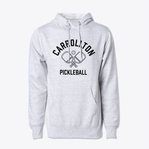 Carrollton Texas Pickleball Cotton Hoodie Sweatshirt