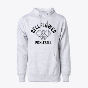 Bellflower Illinois Pickleball Cotton Hoodie Sweatshirt