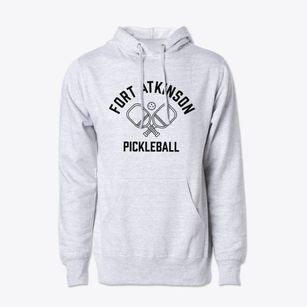 Fort Atkinson Wisconsin Pickleball Cotton Hoodie Sweatshirt
