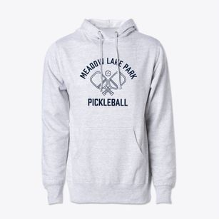 Meadow Lake Park California Pickleball Cotton Hoodie Sweatshirt