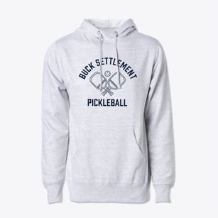 Buck Settlement New York Pickleball Cotton Hoodie Sweatshirt