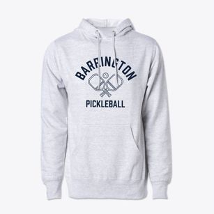 Barrington New Hampshire Pickleball Cotton Hoodie Sweatshirt