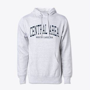 Central Area North Carolina Traditional Cotton Hoodie Sweatshirt