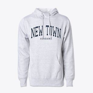 New Town Alabama Traditional Cotton Hoodie Sweatshirt