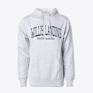 Willis Landing North Carolina Traditional Cotton Hoodie Sweatshirt