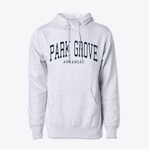 Park Grove Arkansas Traditional Cotton Hoodie Sweatshirt