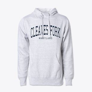 Cleaves Fork Maryland Traditional Cotton Hoodie Sweatshirt