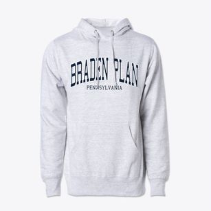 Braden Plan Pennsylvania Traditional Cotton Hoodie Sweatshirt